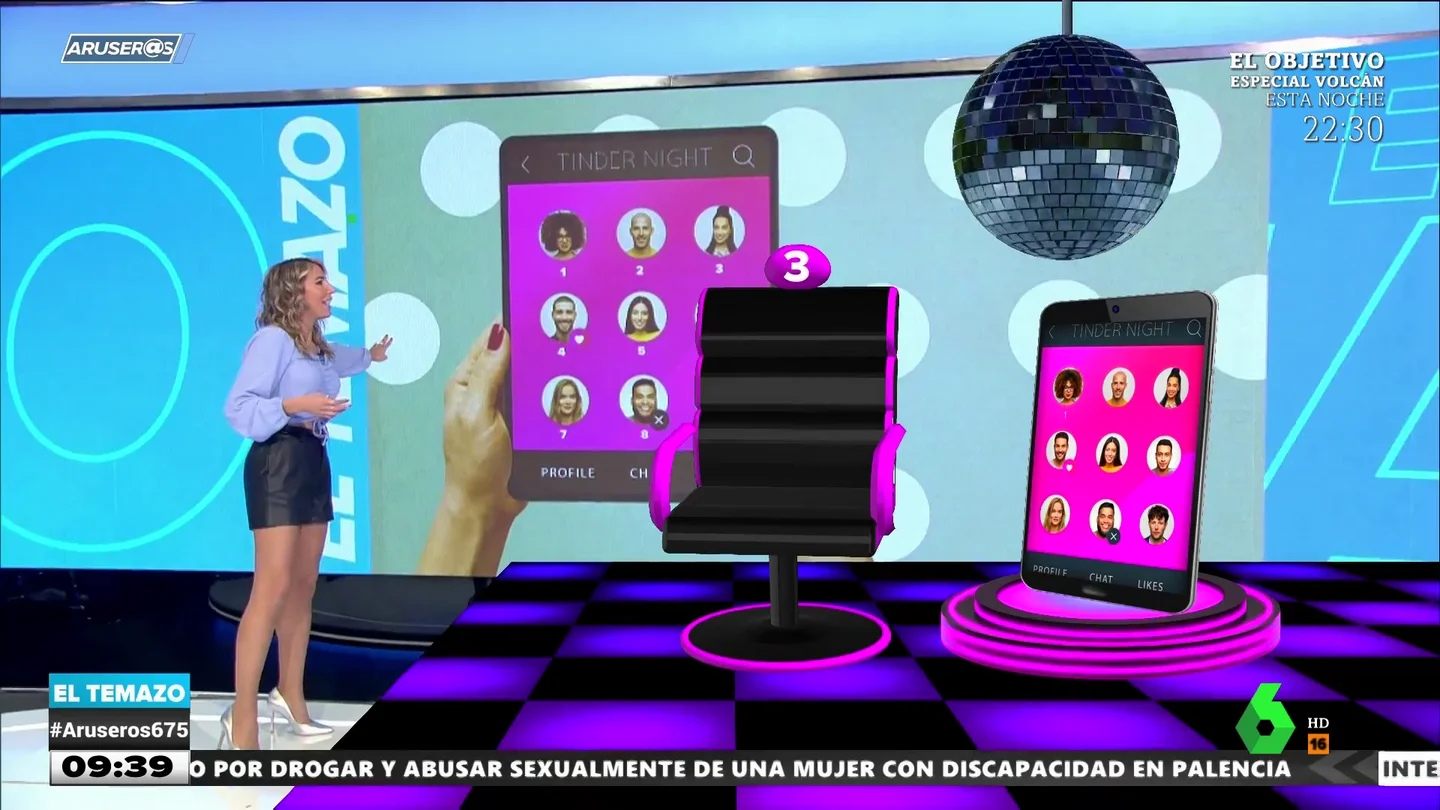 'Tinder en vivo' 'Tinder en vivo'