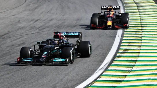 Lewis Hamilton y Max Verstappen Lewis Hamilton y Max Verstappen