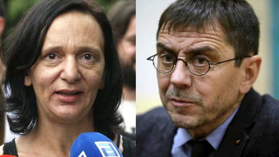 Carolina Bescansa y Juan Carlos Monedero Carolina Bescansa y Juan Carlos Monedero