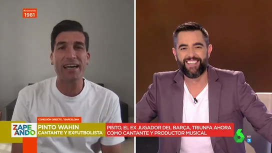 Pinto sorprende a Quique Peinado con su nuevo look Pinto sorprende a Quique Peinado con su nuevo look