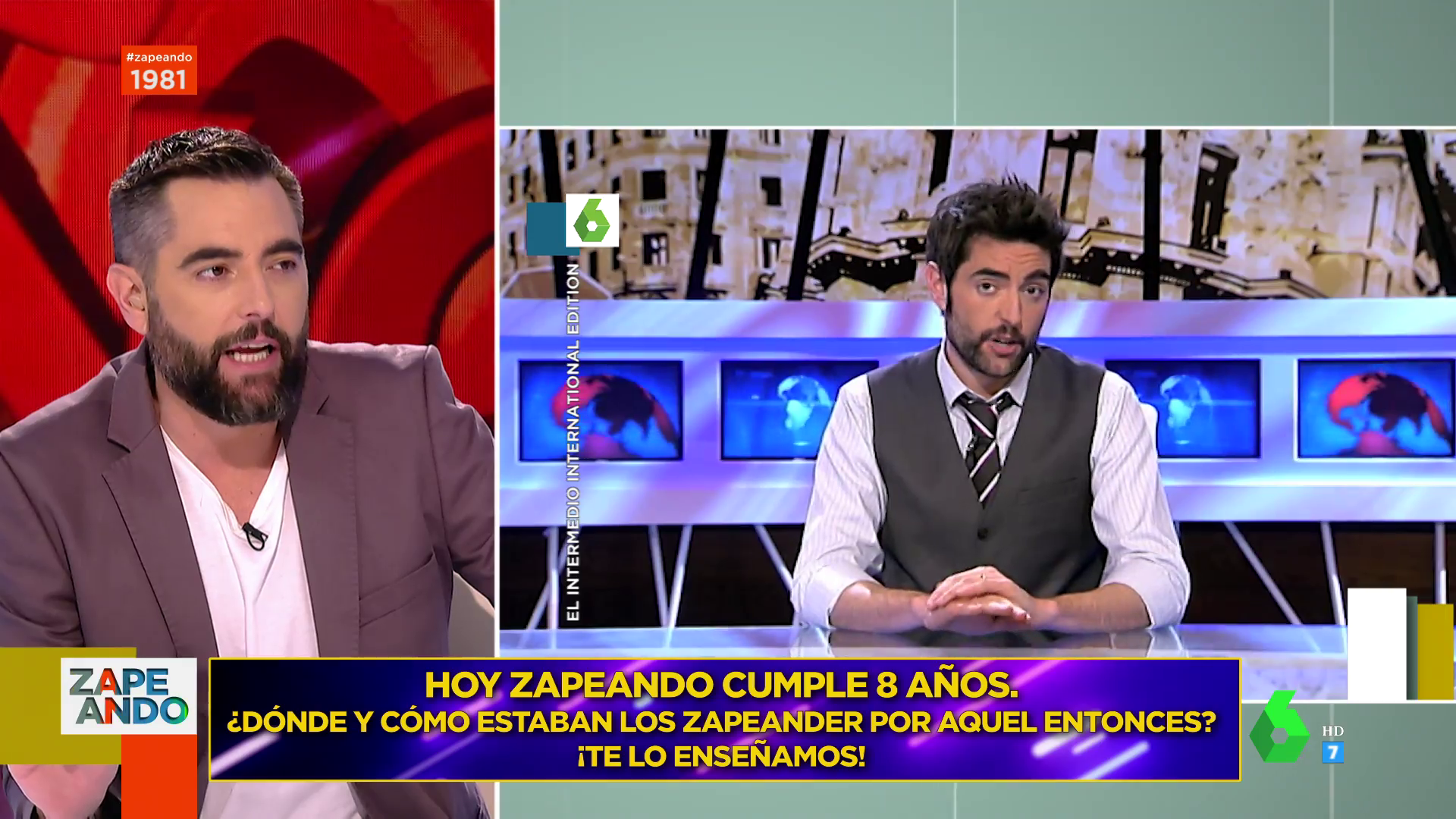 Dani Mateo como Borat, en ´El Intermedio´