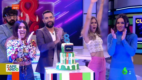 ¡Zapeando cumple 8 años con guiño a Frank Blanco! "Muchas gracias y esperemos que este ocho se convierta en un infinito" ¡Zapeando cumple 8 años con guiño a Frank Blanco! "Muchas gracias y esperemos que este ocho se convierta en un infinito"