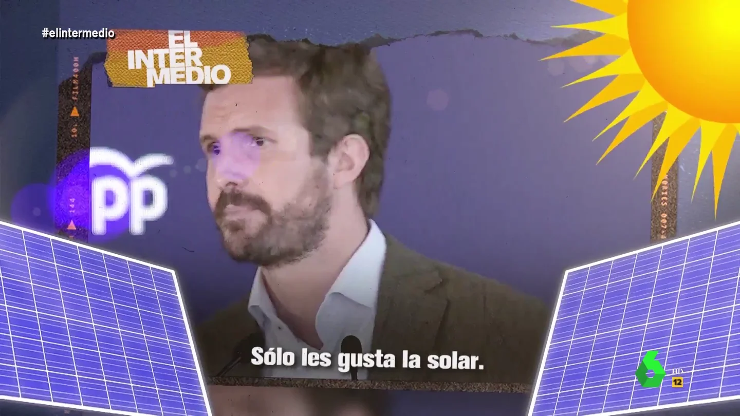 "Solo les gusta la solar": el divertido hit de Pablo Casado basado en sus virales palabras sobre la energía "Solo les gusta la solar": el divertido hit de Pablo Casado basado en sus virales palabras sobre la energía