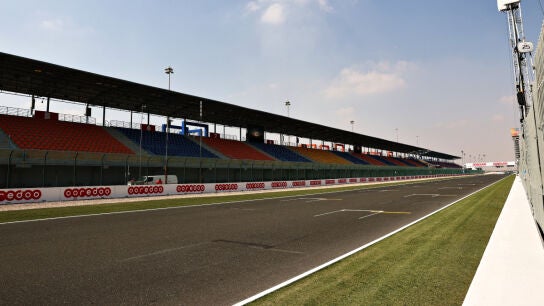 Vista general de la recta de Losail