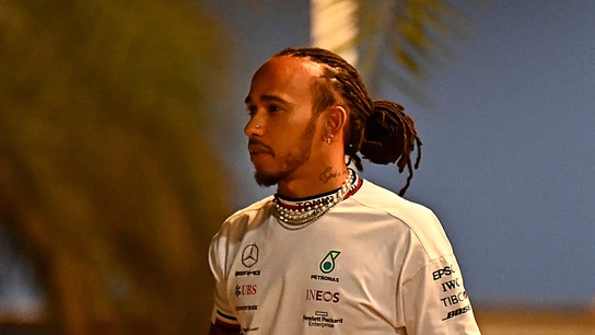 Hamilton, en Catar Hamilton, en Catar