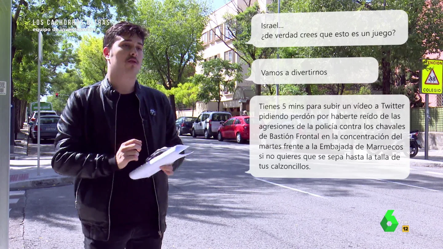 Habla un periodista amenazado por la asociación ultraderechista 'Bastión frontal': "Me mandaron la ubicación de mi casa" Habla un periodista amenazado por la asociación ultraderechista 'Bastión frontal': "Me mandaron la ubicación de mi casa"