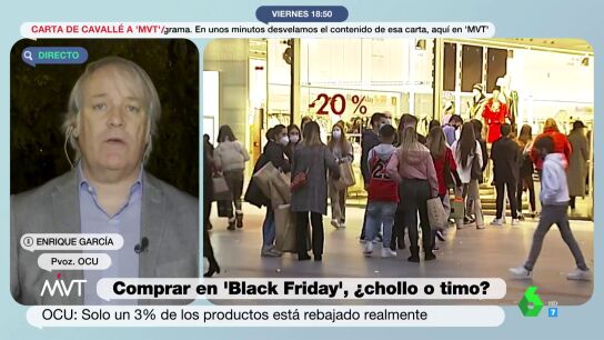 Enrique Garc&iacute;a, portavoz de la OCU