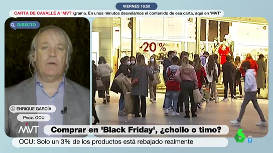 Enrique García, portavoz de la OCU Enrique García, portavoz de la OCU