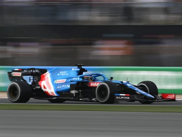 Fernando Alonso, con el Alpine en Catar Fernando Alonso, con el Alpine en Catar
