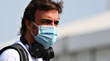 Fernando Alonso, en Losail