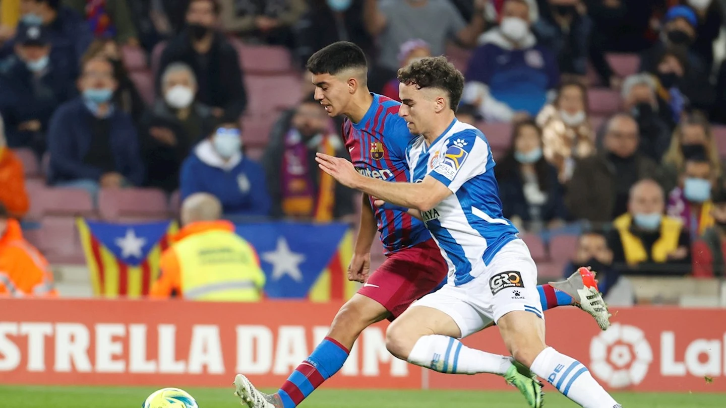 Ilias, en su debut con el Barça Ilias, en su debut con el Barça