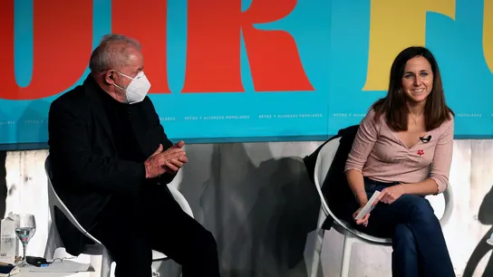 Ione Belarra junto al expresidente brasileño Lula da Silva Ione Belarra junto al expresidente brasileño Lula da Silva