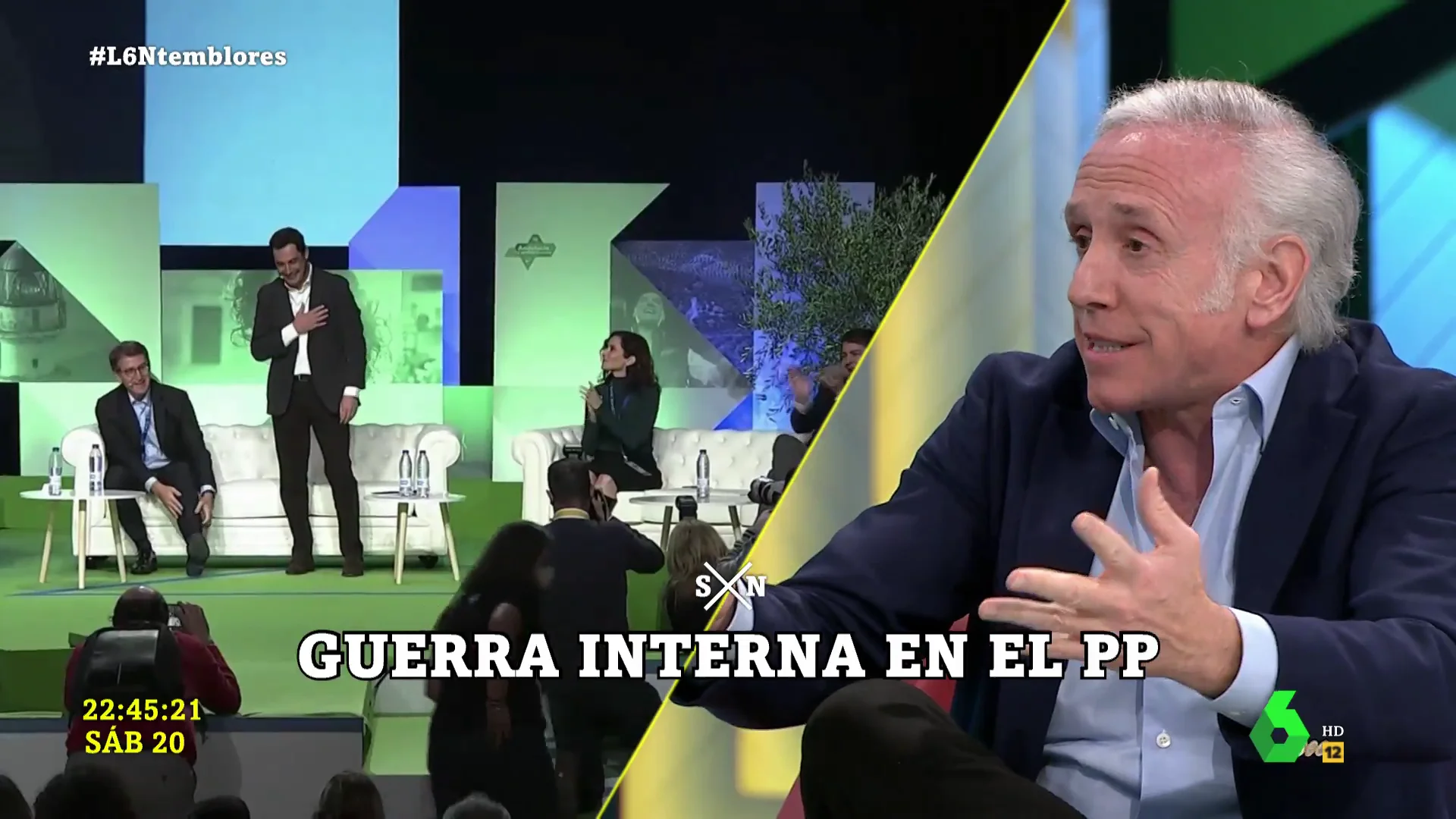 Eduardo Inda, en laSexta Noche