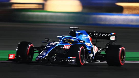 Alonso, en la noche de Catar Alonso, en la noche de Catar