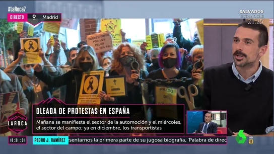 La irónica respuesta de Ramón Espinar a Pablo Casado tras criticar que "hay políticos que no han pisado un campo en la vida" La irónica respuesta de Ramón Espinar a Pablo Casado tras criticar que "hay políticos que no han pisado un campo en la vida"