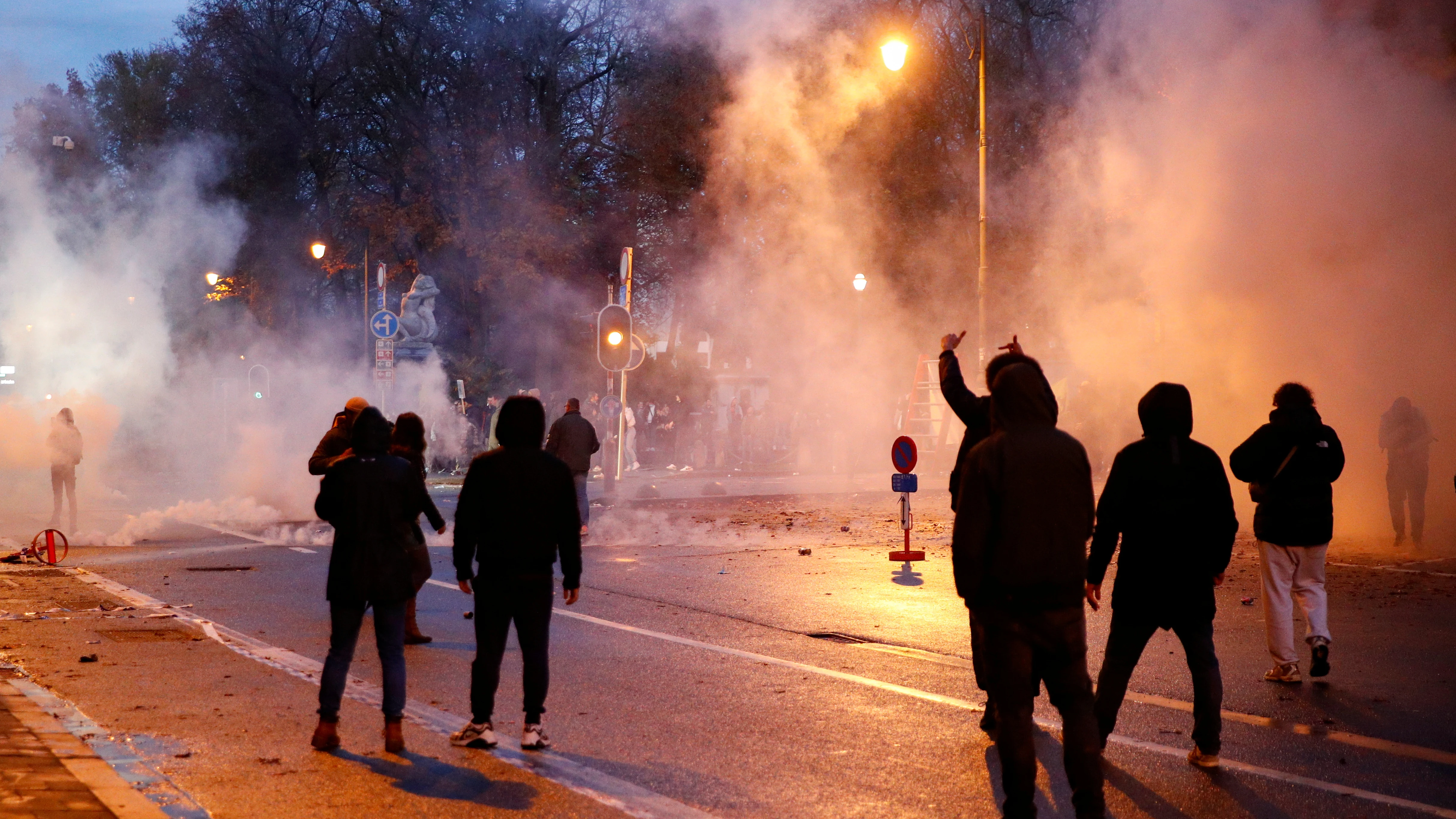 Movilización contra las restricciones COVID en Bruselas