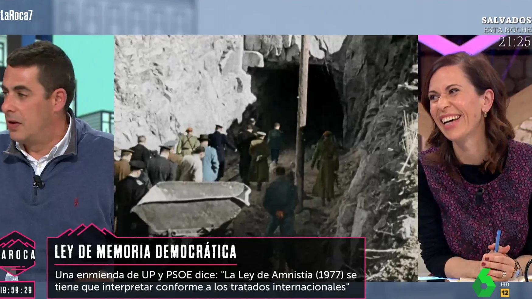 Ángeles Caballero, en La Roca