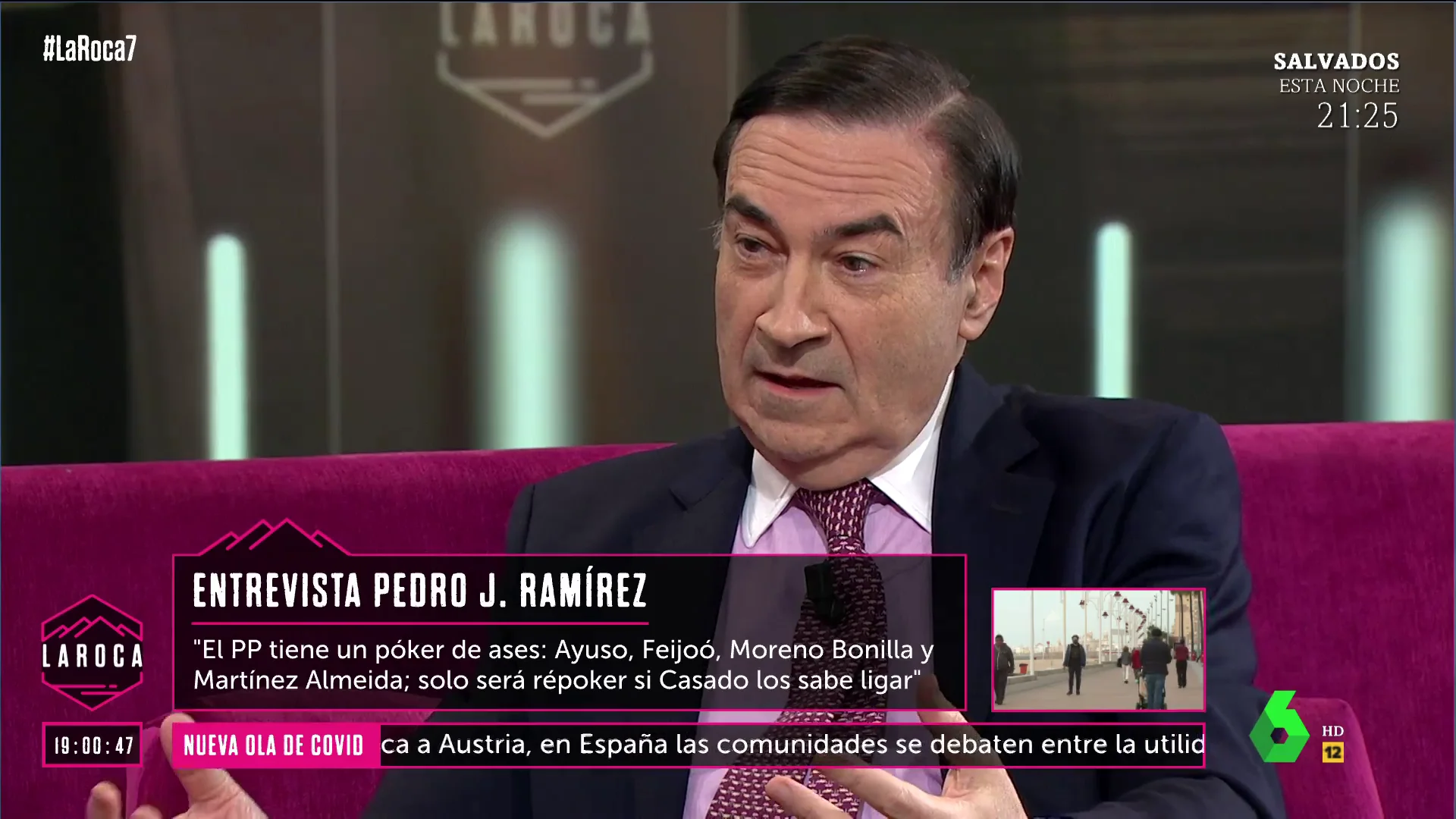 La consejo de Pedro J. Ramírez a Pablo Casado: "Necesita a Ayuso para llegar a La Moncloa"