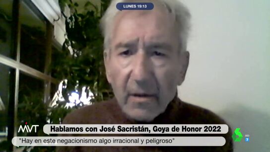 La reflexi&oacute;n de Jos&eacute; Sacrist&aacute;n sobre la pol&iacute;tica actual: "Estos desprop&oacute;sitos est&aacute;n respaldados por el pueblo"