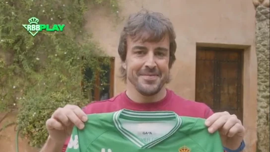 Fernando Alonso y el Real Betis se unen por 'El Plan' Fernando Alonso y el Real Betis se unen por 'El Plan'