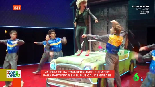 Valeria Ros lo da todo en el espectáculo de 'Grease' Valeria Ros lo da todo en el espectáculo de 'Grease'