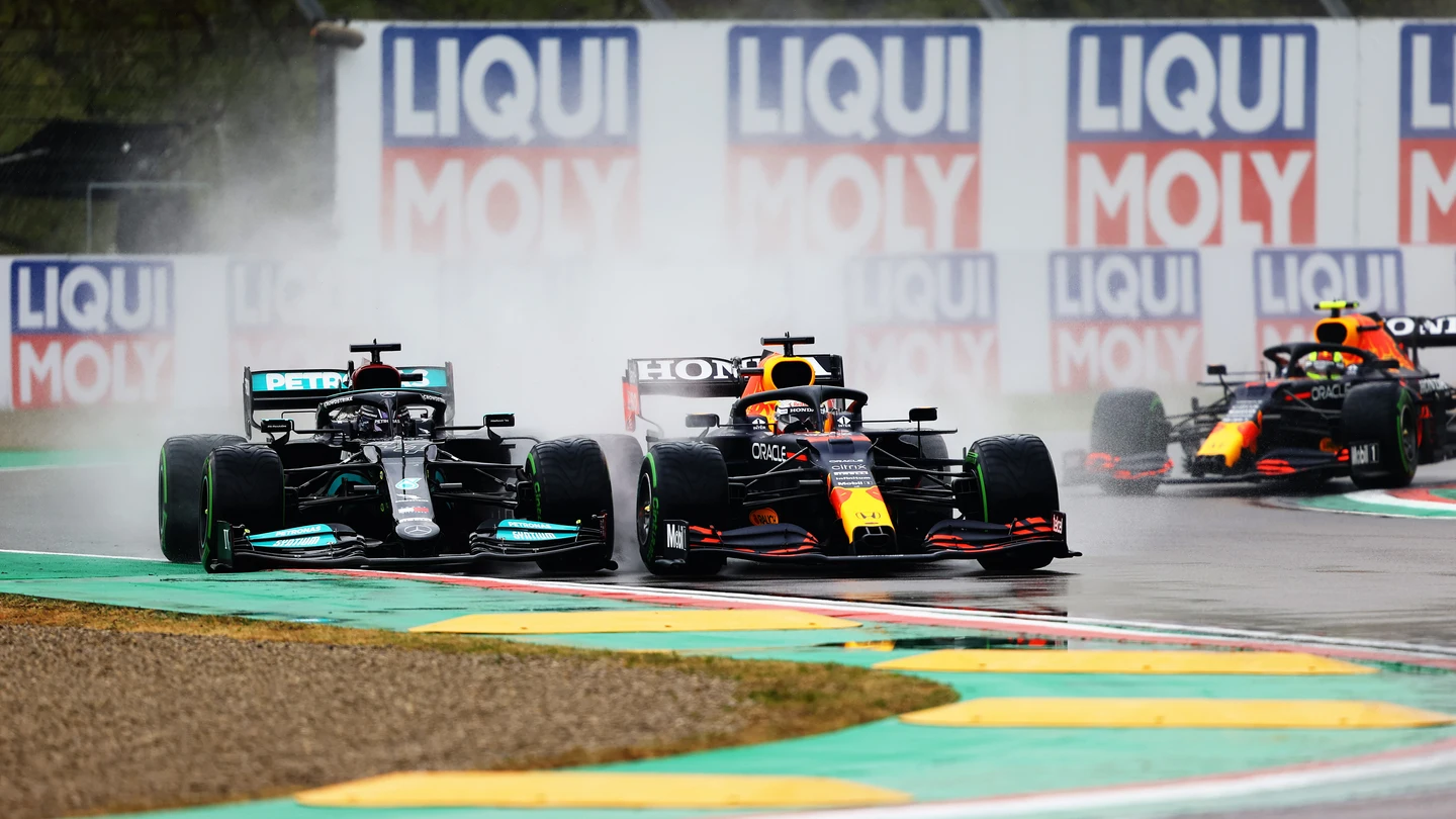 Lewis Hamilton y Max Verstappen Lewis Hamilton y Max Verstappen