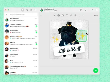 WhatsApp estrena un creador de stickers para sus versiones de escritorio y web WhatsApp estrena un creador de stickers para sus versiones de escritorio y web