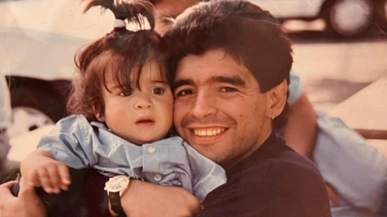 Gianinna Maradona y Diego Gianinna Maradona y Diego
