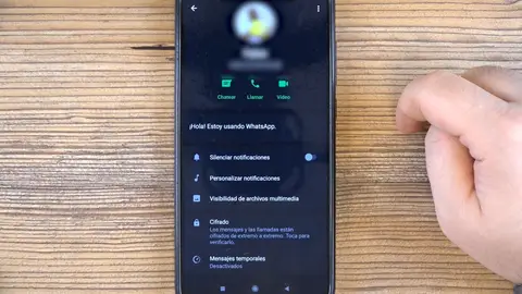 Mensajes temporales de WhatsApp Mensajes temporales de WhatsApp