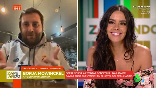 La surrealista petición de Zapeando a un aficionado que ha viajado hasta Moldavia para ver al Real Madrid La surrealista petición de Zapeando a un aficionado que ha viajado hasta Moldavia para ver al Real Madrid