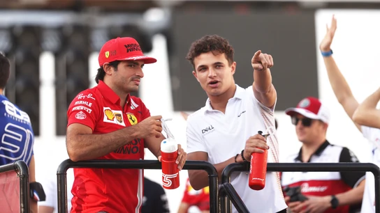 Carlos Sainz y Lando Norris Carlos Sainz y Lando Norris