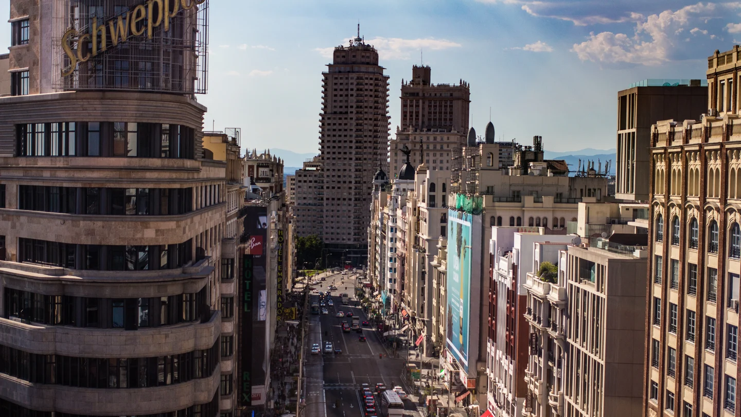 Planes en Madrid Gran vía Madrid