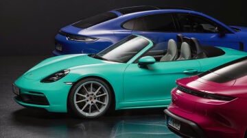Para gustos est&aacute;n los colores: Porsche recupera sus m&iacute;ticos tonos de los 90 para su gama actual