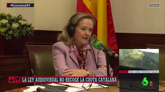 Calviño responde a ERC e insiste en que la Ley Audiovisual está limitada por directiva europea Calviño responde a ERC e insiste en que la Ley Audiovisual está limitada por directiva europea