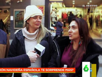 El momentazo en el que una famosa se 'cuela' en pleno reportaje de Zapeando en la calle sobre la Navidad en España