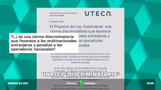 Comunicado de UTECA Comunicado de UTECA