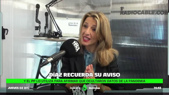 Yolanda Díaz en La Cafetera. Yolanda Díaz en La Cafetera.