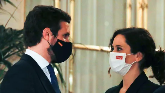 Pablo Casado e Isabel Díaz Ayuso Pablo Casado e Isabel Díaz Ayuso