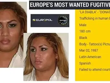 La ficha de la Europol de &#39;La Diabla&#39;, la proxeneta detenida
