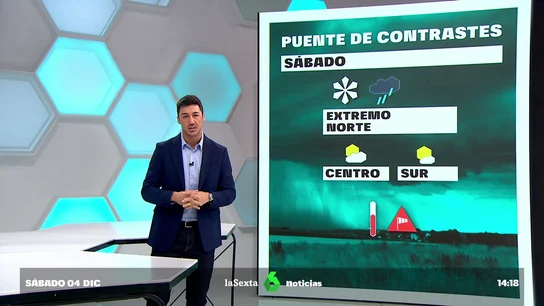 Previsión del tiempo para el puente de diciembre Previsión del tiempo para el puente de diciembre