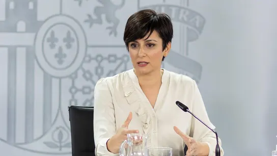 Isabel Rodríguez, ministra de Política Territorial y portavoz del Gobierno  Isabel Rodríguez, ministra de Política Territorial y portavoz del Gobierno