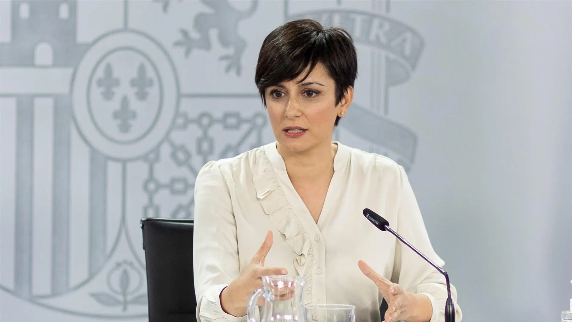 Isabel Rodríguez, ministra de Política Territorial y portavoz del Gobierno 
