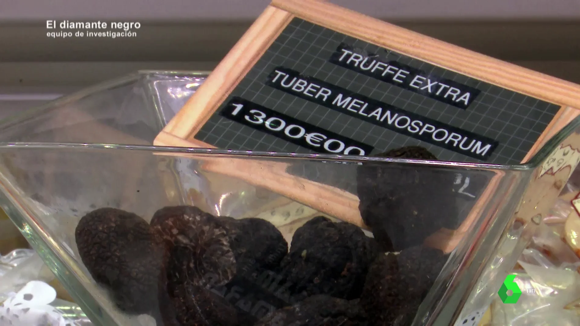 Kilo de trufas negras a 1.300 euros