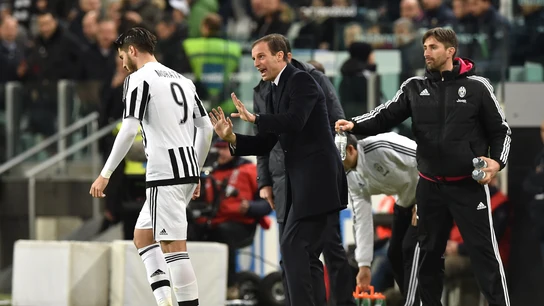 Morata y Allegri Morata y Allegri