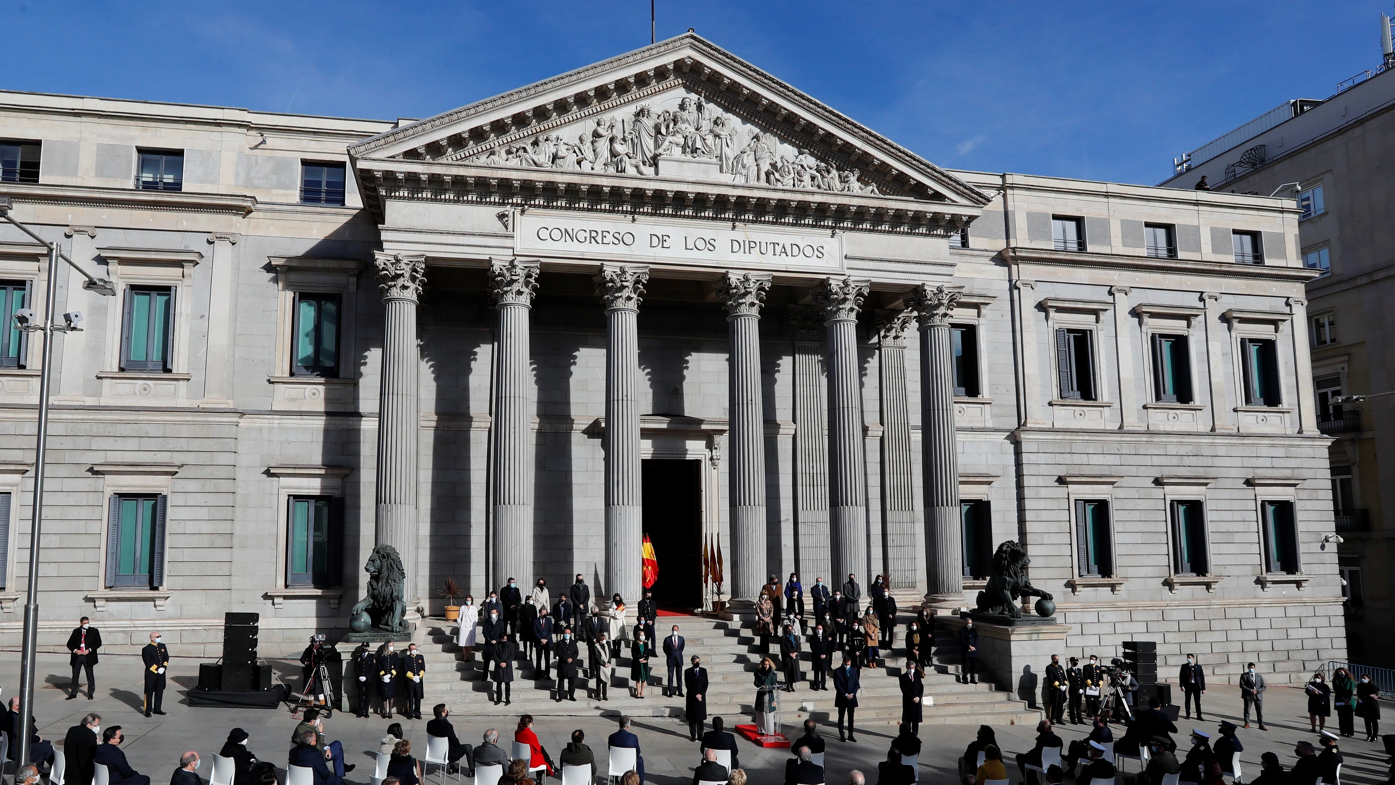 Acto por el 43º aniversario de la Constitución en el Congreso