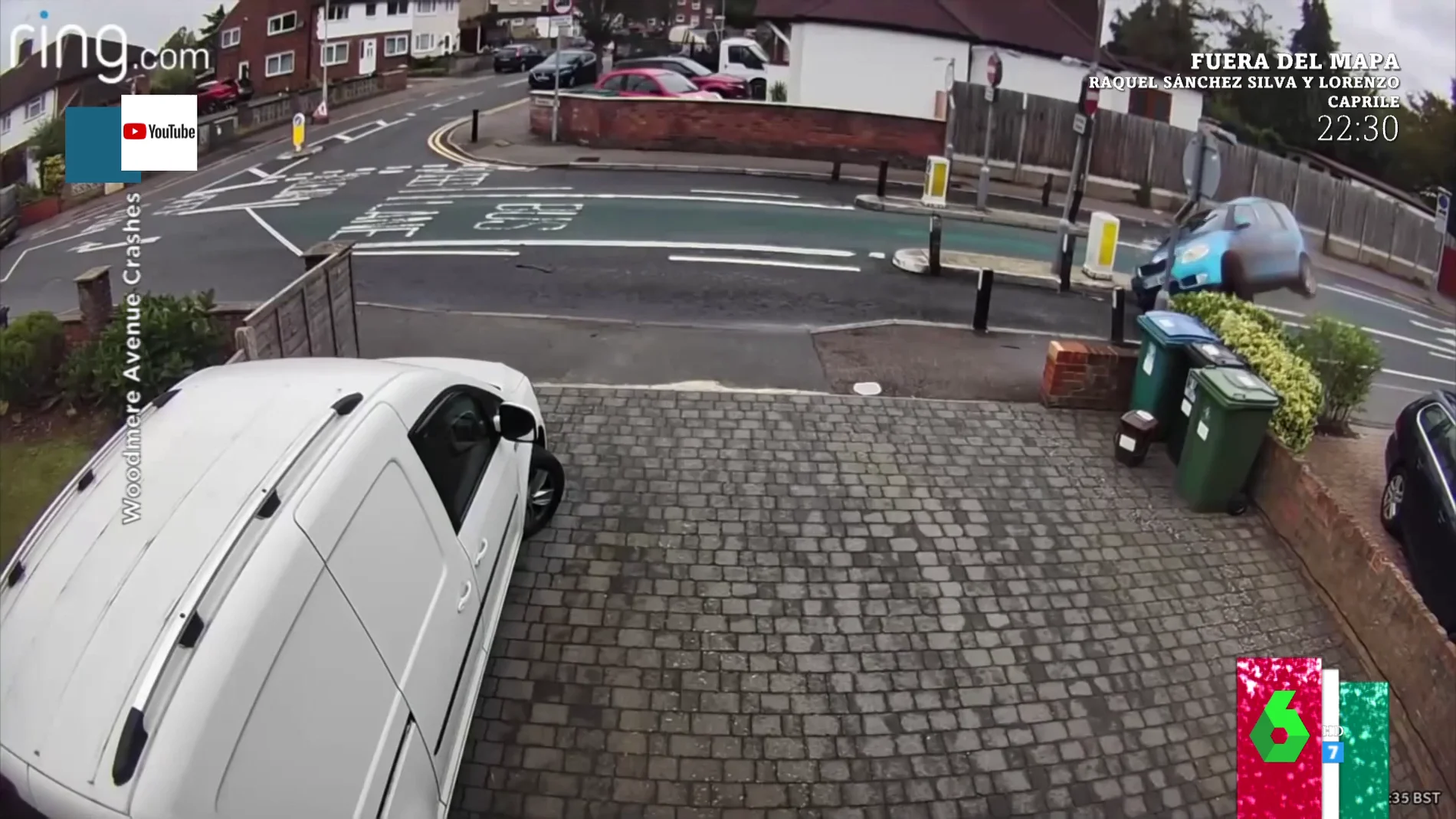 Los vídeos virales que demuestran cómo seis bolardos llevan destrozando coches desde 1980