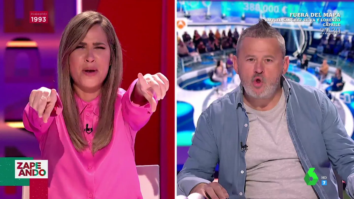 La cómica imitación de Miki Nadal de John Legend: así canta en directo con María Gómez 'Tutti frutti' de Elvis La cómica imitación de Miki Nadal de John Legend: así canta en directo con María Gómez 'Tutti frutti' de Elvis