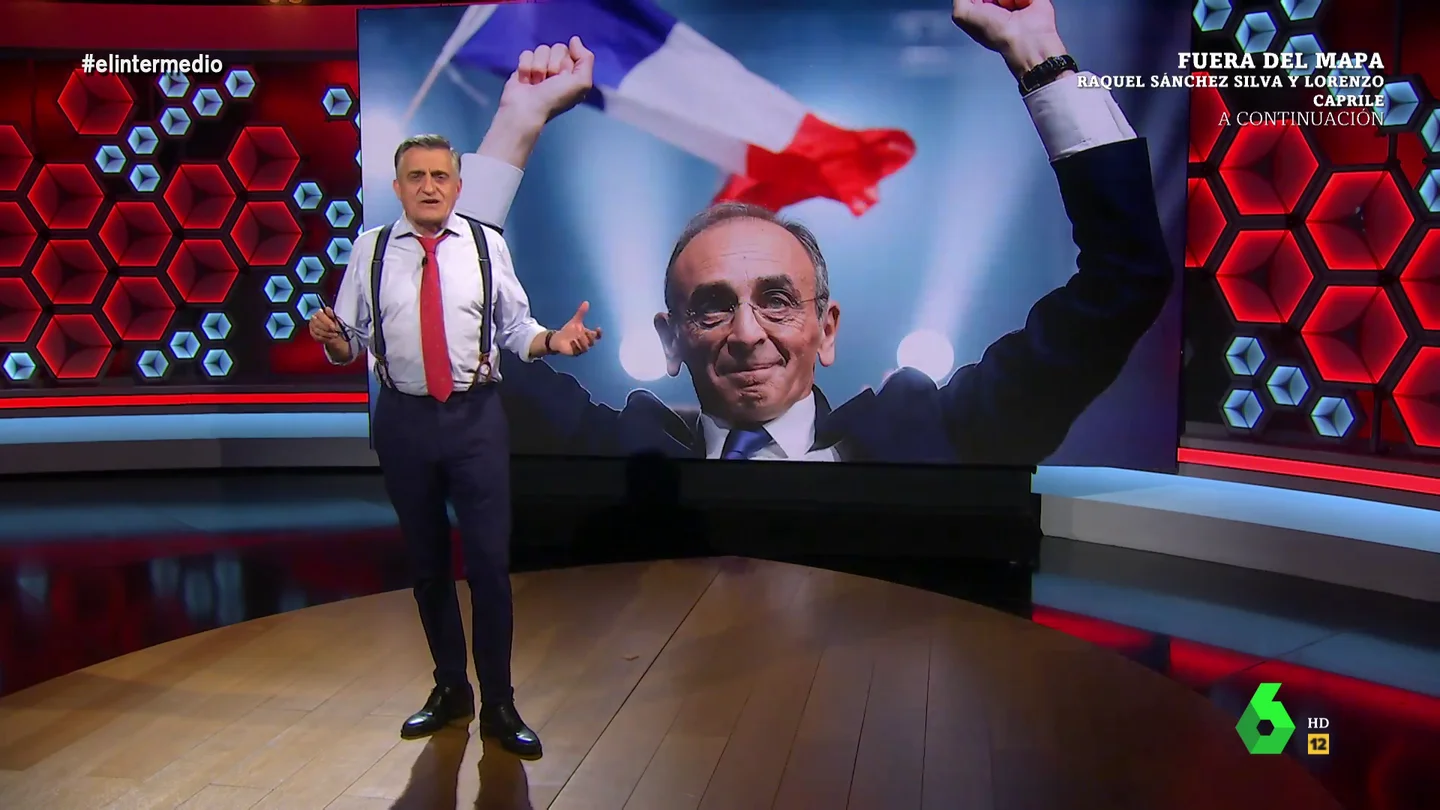 Wyoming responde a Éric Zemmour, el político de extrema derecha contra la inmigración en Francia: "A ver quién les vendimia" Wyoming responde a Éric Zemmour, el político de extrema derecha contra la inmigración en Francia: "A ver quién les vendimia"