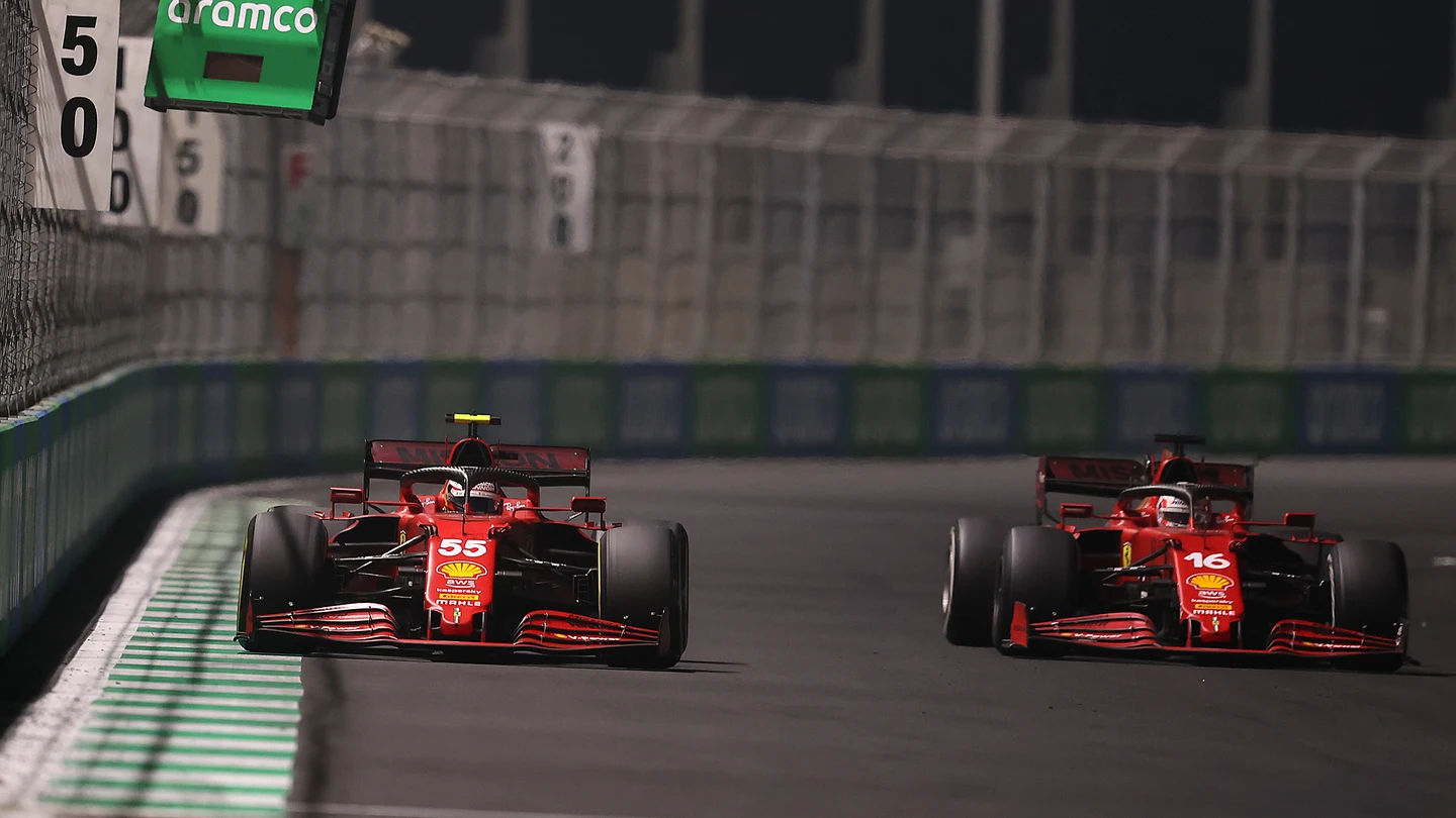 Carlos Sainz y Charles Leclerc Carlos Sainz y Charles Leclerc