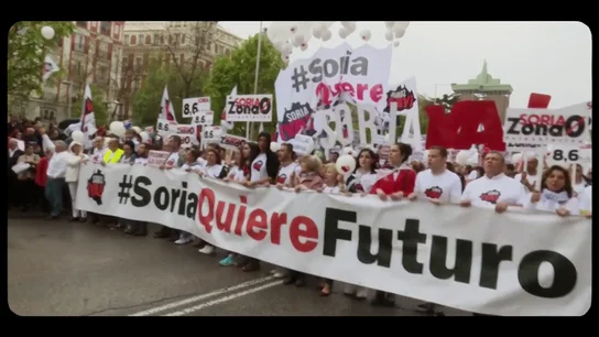 El día que la 'España Vaciada' se hartó de la palabrería: "Necesitamos hechos, si no en dos años muchos pueblos serán irrecuperables" El día que la 'España Vaciada' se hartó de la palabrería: "Necesitamos hechos, si no en dos años muchos pueblos serán irrecuperables"